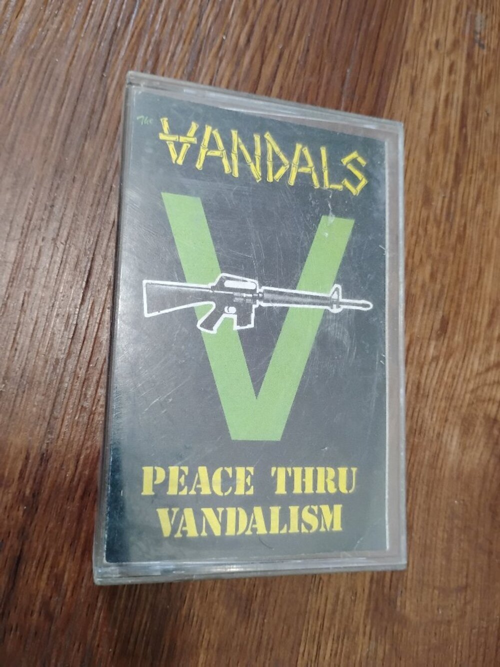 Vintage Vandals Peace Thru Vandalism Cassette Tape